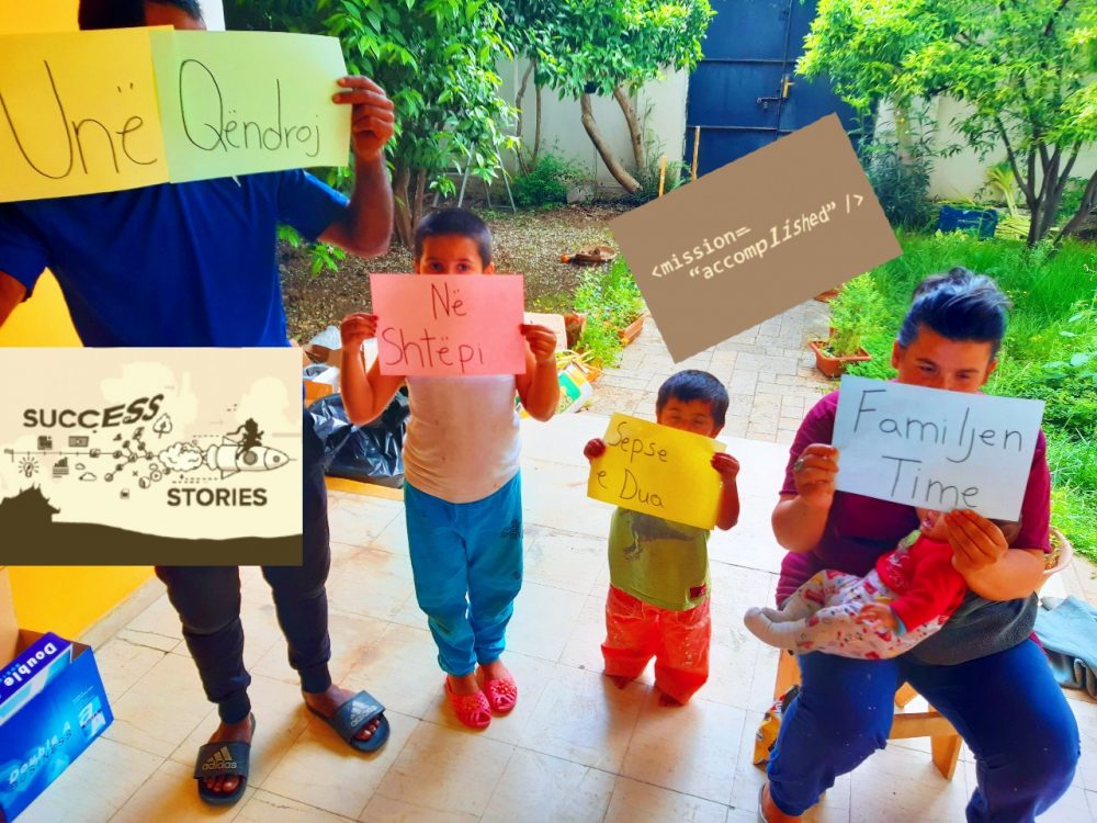 “House of Colors” – 20 Children in Tirana are Joined by Mothers and Fathers to Learn, Play and Stay Safe at Home Together!