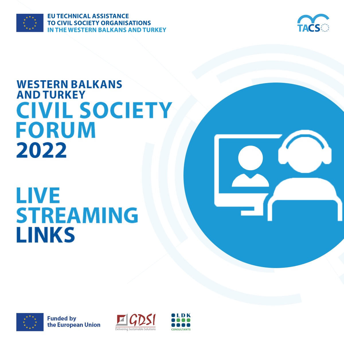 EU Western Balkans and Turkey Civil Society Forum 2022