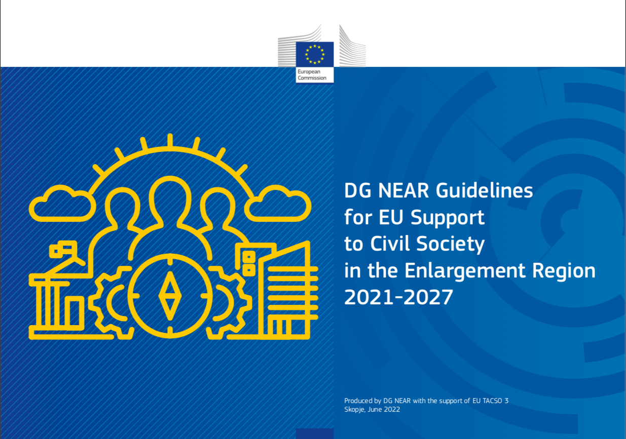 DG NEAR Guidelines for EU Support to Civil Society in the Enlargement Region 2021-2027