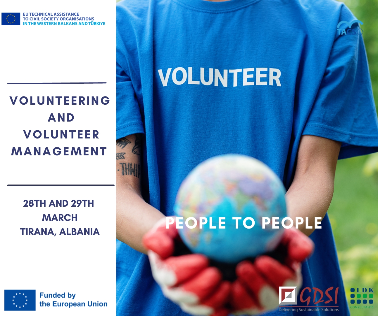 People to People: Volunteering and volunteer management