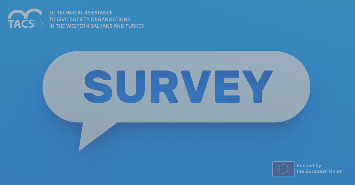 EU CIVIL SOCIETY SURVEY – ONE MORE WEEK!